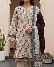 Zellbury Beige Lawn Suit- Pakistani Lawn Dress