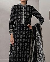 Zellbury Black Lawn Suit (2 pcs)- Pakistani Designer Lawn Suits