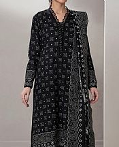 Zellbury Black Lawn Suit- Pakistani Designer Lawn Suits