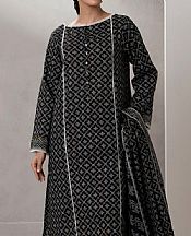 Zellbury Black Lawn Suit- Pakistani Lawn Dress