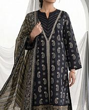 Zellbury Black Lawn Suit (2 pcs)- Pakistani Designer Lawn Suits