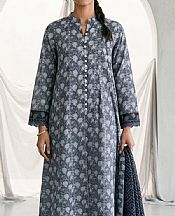 Zellbury Grey/Off White Lawn Suit- Pakistani Designer Lawn Suits