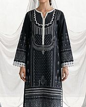 Zellbury Black/Off White Lawn Suit- Pakistani Lawn Dress