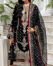 Zellbury Black Velvet Suit- Pakistani Winter Dress