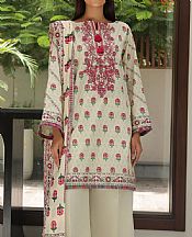 Zellbury Ivory Cambric Suit (2 Pcs)- Pakistani Winter Dress