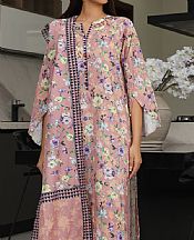 Zellbury Tea Pink Cambric Suit (2 Pcs)- Pakistani Winter Dress