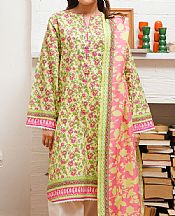 Zellbury Apple Green Cambric Suit (2 Pcs)- Pakistani Winter Dress