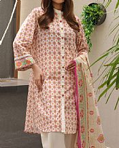 Zellbury Almond Cambric Suit (2 Pcs)- Pakistani Winter Clothing