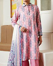 Zellbury Pink Cambric Suit- Pakistani Winter Clothing