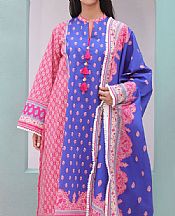 Zellbury Ruddy Pink Cambric Suit- Pakistani Winter Dress