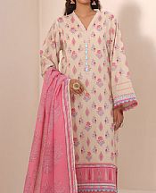 Zellbury Ivory Lawn Suit (2 Pcs)- Pakistani Designer Lawn Suits