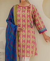 Zellbury Pink Lawn Suit (2 Pcs)- Pakistani Lawn Dress