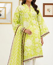Zellbury Neon Green Lawn Suit (2 Pcs)- Pakistani Designer Lawn Suits