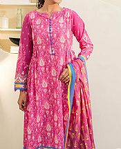 Zellbury Magenta Lawn Suit (2 Pcs)- Pakistani Lawn Dress