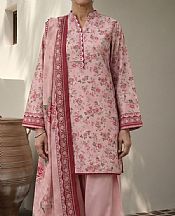 Pink Lawn Suit