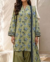 Pistachio Green Lawn Suit