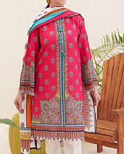 Zellbury Hot Pink Khaddar Suit (2 Pcs)- Pakistani Winter Clothing