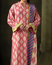 Zellbury Rose Pink Khaddar Suit (2 Pcs)- Pakistani Winter Clothing