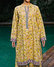 Zellbury Olive Green Khaddar Suit (2 Pcs)- Pakistani Winter Dress