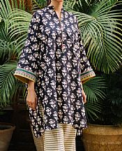 Zellbury Black/Ivory Khaddar Suit (2 Pcs)- Pakistani Winter Dress