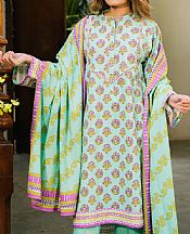 Zellbury Aqua Khaddar Suit- Pakistani Winter Clothing