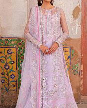 Zoya Fatima Lilac Net Suit- Pakistani Designer Chiffon Suit