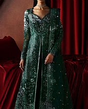 Green Organza Suit