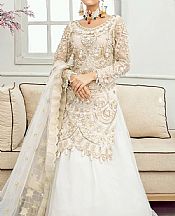 White Net Suit- Pakistani Designer Chiffon Suit