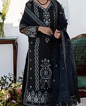 Black Organza Suit- Pakistani Designer Chiffon Suit