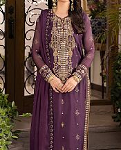 Indigo Cotton Suit- Pakistani Designer Lawn Dress