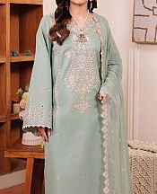 Turquoise Lawn Suit