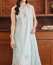 Turquoise Lawn Suit