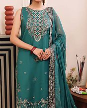 Sea Green Lawn Suit