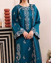 Denim Blue Lawn Suit