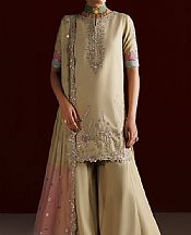 Sand Gold Chiffon Suit