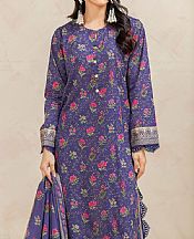 Khaadi Purple Haze Lawn Suit- Pakistani Lawn Dress