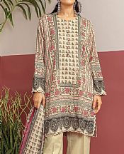 Khaadi Thistle Green Lawn Suit- Pakistani Lawn Dress