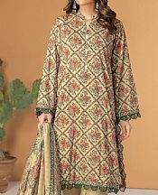 Khaadi Fawn Lawn Suit- Pakistani Lawn Dress