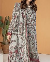 Khaadi Dusty Grey Masoori Suit- Pakistani Lawn Dress