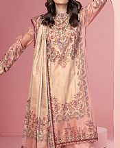 Khaadi Ivory Jacquard Suit- Pakistani Lawn Dress