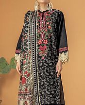 Khaadi Black Dobby Suit- Pakistani Designer Lawn Suits