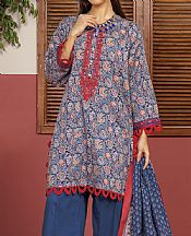 Khaadi Pickled Bluewood Lawn Suit- Pakistani Lawn Dress