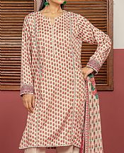 Khaadi Beige Lawn Suit- Pakistani Lawn Dress