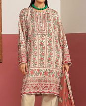 Khaadi Light Peach Lawn Suit- Pakistani Designer Lawn Suits