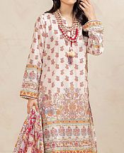 Khaadi Pale Pink Lawn Suit- Pakistani Lawn Dress