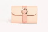 Women Clutch Bag - Peach/Pink