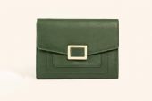 Women Clutch Bag - Green