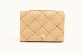 Women Clutch Bag - Beige