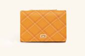 Women Clutch Bag - Ochre