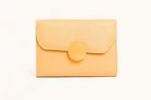 Women Clutch Bag - Sand Gold